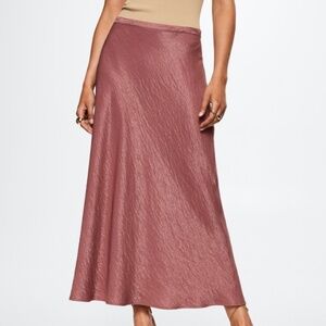 Mango Satin Weave Skirt, Size S